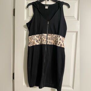Misses VENUS Black Knit Short Dress